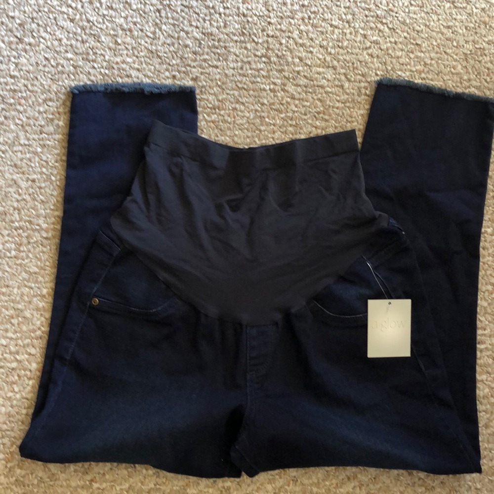 A:glow jean capris NWT 14